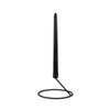 bendo Flame candle holder black short | the design gift shop