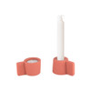 Pink Silicon Candle Holder Set SILLY by PUIKart | The Design Gift Shop