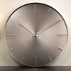Karlsson Belt Wall Clock Nickel - Ø 40cm x 3.5cm