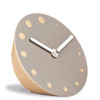 Desk and Table Clock Rockoclock by Siebensachen, crafted from Beech Wood | The Design Gift Shop