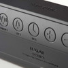 LEXON LR133N SCRIPT ALARM CLOCK - black | The Design Gift Shop