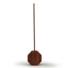 GINKGO Octagon One desk light Walnut | the design gift shop