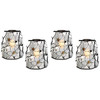 Modgy Tiffany Magnolia Window Luminary Lanterns (set of 4) | the design gift shop