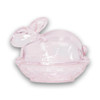 Pink Glass Easter Bunny | The Design Gift Shop