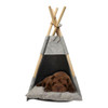 Annabel Trends Pet Teepee Grey Felt | the design gift shop