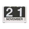 DESIGN IDEAS ThreeSixFive Perpetual Calendar Black | the design gift shop