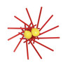 Red MoMA Satellite Bowl by Carlo Contin | the design gift shop