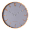One Six Eight London silent wall clock Ellis cool grey - Ø 41 x 4.5 cm | the design gift shop