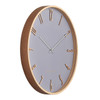 One Six Eight London silent wall clock Ellis cool grey - Ø 41 x 4.5 cm | the design gift shop