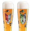 RITZENHOFF Freibier Duett Wheat Beer Glass Set Wolfster & Foxster | the design gift shop
