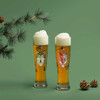 RITZENHOFF Freibier Duett Wheat Beer Glass Set Wolfster & Foxster | the design gift shop