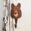  Wall-mounted Hook Brown Bear