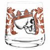 RITZENHOFF Whisky Glass Skull with copper and black decor | the design gift shop