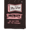 'My way or fast food off the highway' Dish Towel by Blue Q | the design gift shop