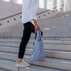 Notabag Hello World Raw/Blue Shopping Bag & Backpack | the design gift shop