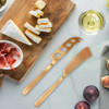 GABEL&TELLER Satin Copper 2 Piece Cheese Knife Set | the design gift shop