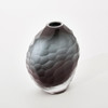THE FOUNDRY Calypso Vase Smoke Medium | the design gift shop