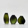 THE FOUNDRY Calypso Vase Olivine | the design gift shop