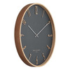ONE SIX EIGHT LONDON silent wall clock CALLUM dark grey - Ø 41 x 4.5 cm | the design gift shop