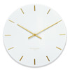 ONE SIX EIGHT LONDON silent wall clock LUCA white - Ø 40 x 3 cm | the design gift shop