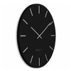 ONE SIX EIGHT LONDON silent wall clock LUCA black - Ø 40 x 3 cm | the design gift shop