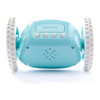 CLOCKY Aqua Blue Alarm Clock On Wheels | the design gift shop