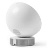LEXON Miami Sunrise Light & Alarm White Marble LR146DWD | the design gift shop