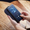 LEXON PowerSound Wireless Qi Power Bank & Speaker Dark Blue | the design gift shop
(mobile phone not included)