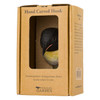 Wildlife Garden Penguin hand-carved wall hook presented in its sustainable brown cardboard gift box.
