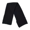 Black Slip Through Knit Scarf by Annabel Trends | the design gift shop
