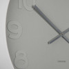 Karlsson Mr. Grey Numbers wall clock detail | The Design Gift Shop