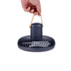 GINGKO BEYOND Desk Fan Dark Grey detached | the design gift shop