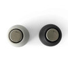 Audo Norm salt & pepper bottle grinder set in carbon/ash/steel | the design gift shop