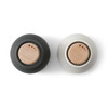 Audo Norm salt & pepper bottle grinder small set in carbon/ash/steel | the design gift shop