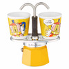 Yellow BIALETTI Mini Express Espresso Maker Set  2 cups Roy Lichtenstein | the design gift shop