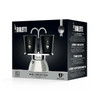 BIALETTI Mini Induction Espresso Maker Set  with 2 black cups | packaging