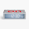 LEXON Flip LCD alarm clock Keith Haring LOVE white LR150KH-BW | the design gift shop