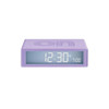 LEXON Flip+ LCD travel alarm clock LR151LL Purple | the design gift shop