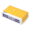 LEXON Flip Classic X Pantone Mimosa LCD alarm clock