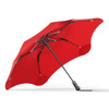BLUNT Metro Umbrella Cherry Red – underside showing reinforced frame.