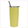 Annabel Trends smoothie cup lemon with stainless straw 500 ml.