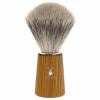MUHLE BASIC H23 Shaving Brush, Fine Best Badger Hair, Handle PINE WOOD