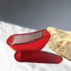 Alessi Parmenide  cheese grater with red cellar