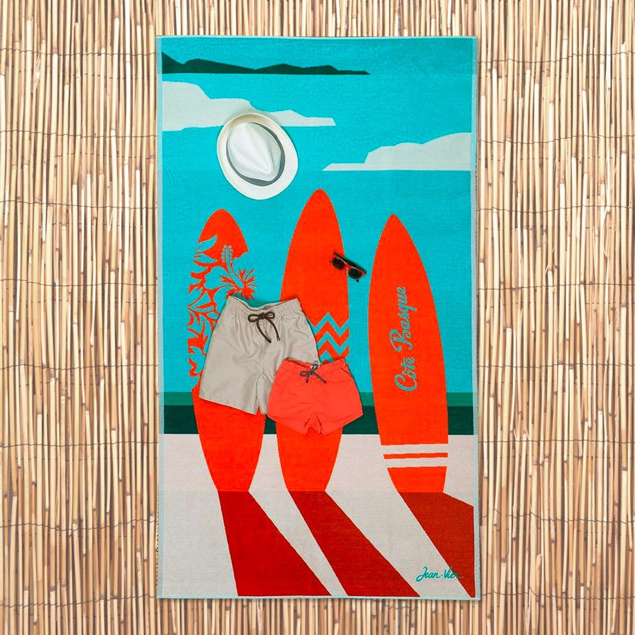 イエナ　Jean Vier ビーチタオル Beach Accessory of Maison Jean-Vier