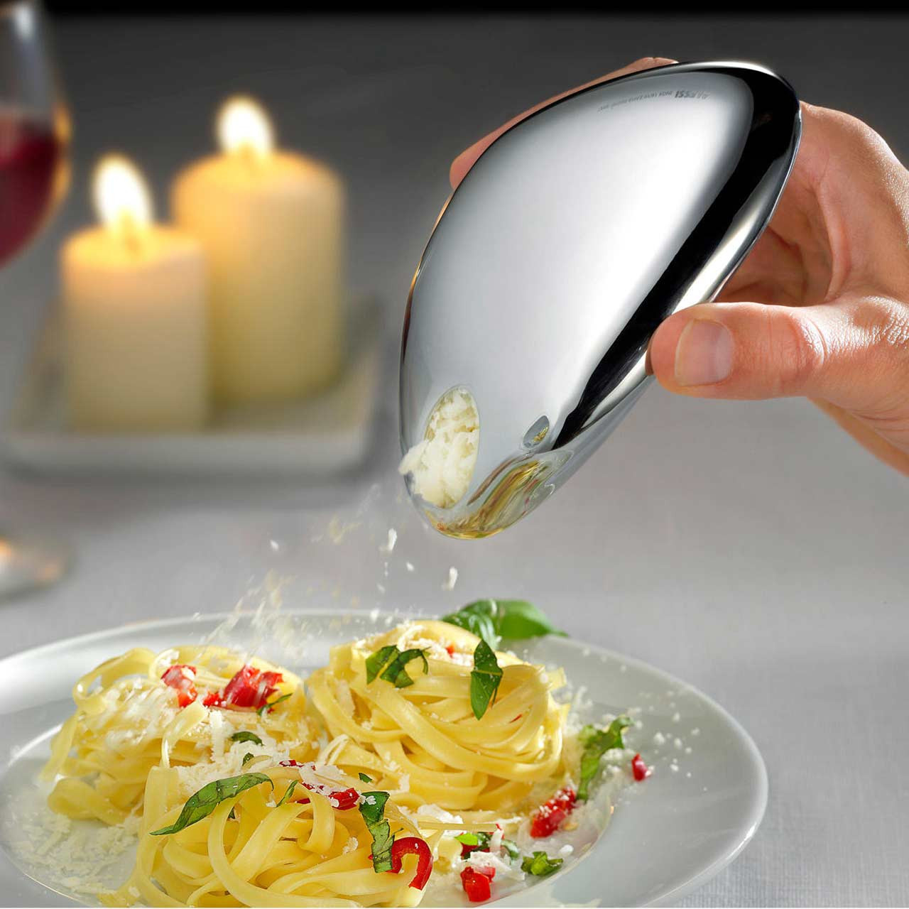 Alessi Forma Cheese Grater Zaha Hadid | the design gift shop