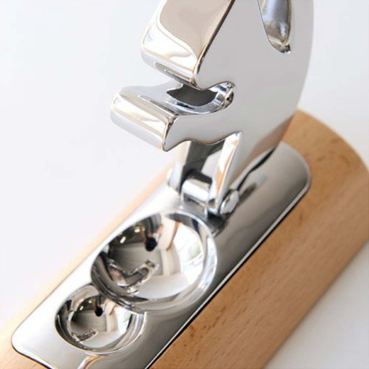 Alessi Scoiattolo Nussknacker – Edelstahl 18/10 & Holz, Design Von Andrea Branzi