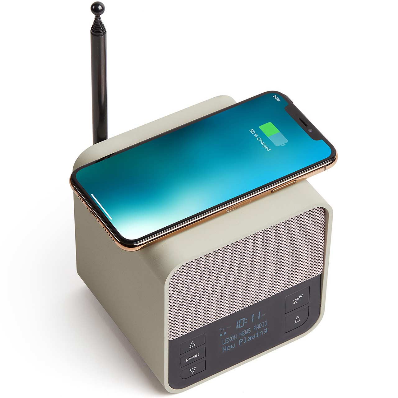 LEXON Oslo News+ DAB FM Radio & Charger & Speaker the design gift shop