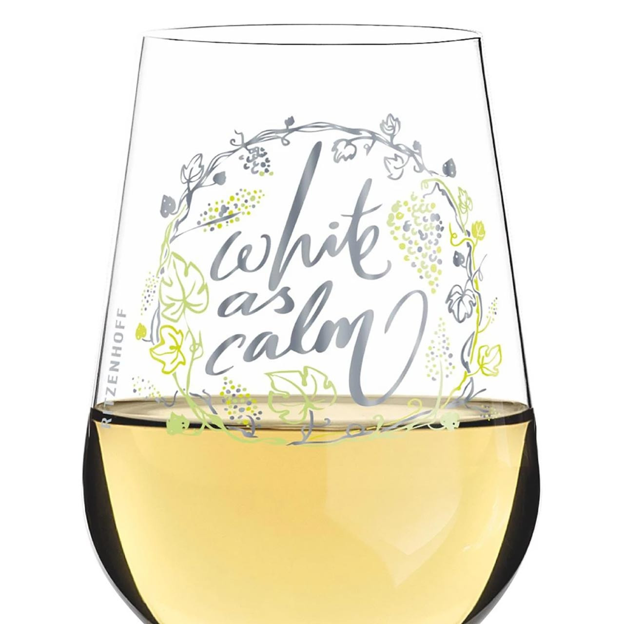 Ritzenhoff White Design Wine Glasses Bonus Set of 4 the design gift shop