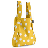 Notabag Shopping Bag & Backpack Golden Dots | the design gift shop