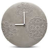 Concrete wall clocks and other objects